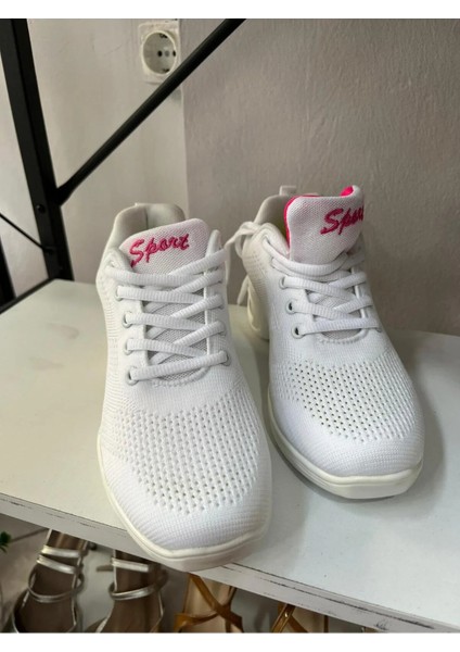 Beyaz Dans Pratik Ayakkabısı Nefes Alan Doku - Tüm Danslar Için Uyumludur. fiyatları