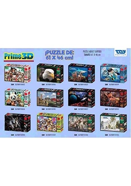 3D - Soul - 500 Parça Yetişkin Puzzle