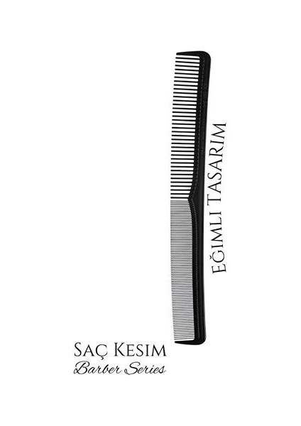 Hsnet Berber Kuaför Saç Kesim Tarağı Karbon Nano Absolute Professional - BI001V-4XQOJ7