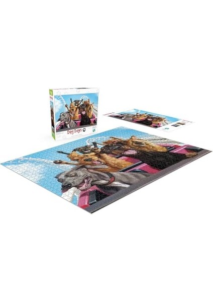 Buffalo Games - Eğlence Kabuğunda Eğlence - 750 Parça Yapboz, Siyah