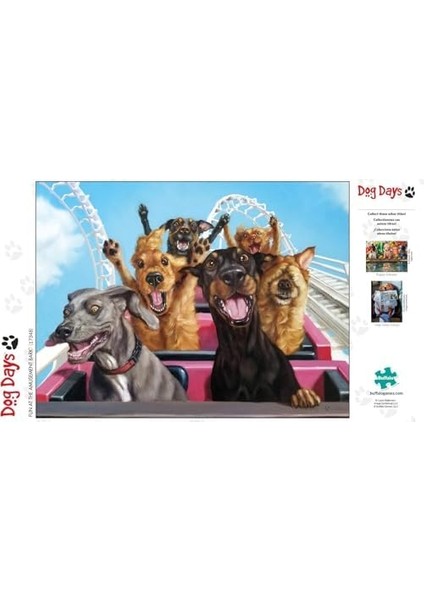 Buffalo Games - Eğlence Kabuğunda Eğlence - 750 Parça Yapboz, Siyah modelleri