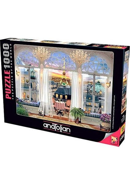 Puzzle - Paris Teras Manzarası / 1000 Parça, #1091