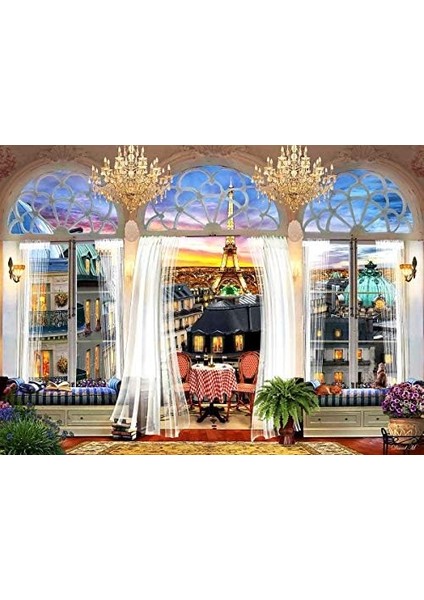 Puzzle - Paris Teras Manzarası / 1000 Parça, #1091 modelleri