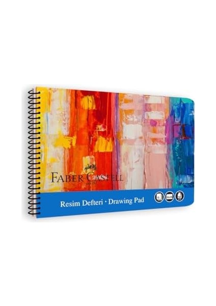 Resim Defteri, 25X35 Cm, 30 Yaprak, Sert Karton Kapak, Spiral Cilt, 120G Kaliteli Kağıt, Kolay Koparılabilen Sayfalar, Boyama Teknikleri Kılavuzu Içerir fiyatları