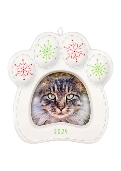 Keepsake Süsleme 2024, Pretty 2024 Fotoğraf Çerçevesi, Porselen, Evcil Hayvan Hediyeleri modelleri