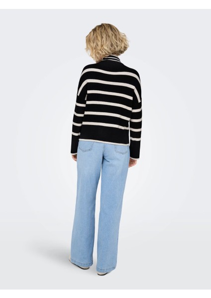 Onlibi L/s Highneck Pullover Knt Noos Kadın Kazak 15259096 fiyatları