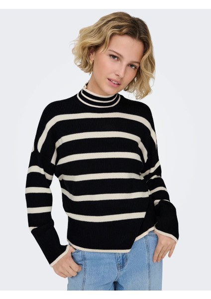 Onlibi L/s Highneck Pullover Knt Noos Kadın Kazak 15259096 fırsatları