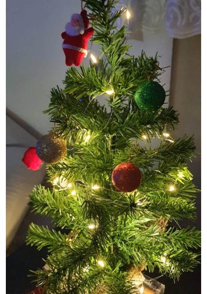 Renkli 40 cm Hayalet LED Süs, Yılbaşı Masa Dekoru, Eğlenceli ve Şık Tasarım