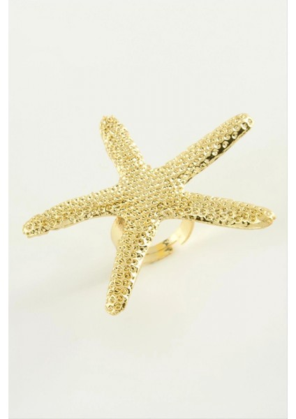 Ieg Deniz Yıldızı Metal Yüzük