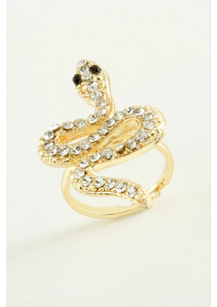 Ieg Yılan Taşlı Yüzük