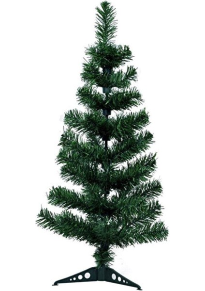 Yeşil Yılbaşı Çam Ağacı 120CM, Metal Gövde, 130 Dal, Kutulu