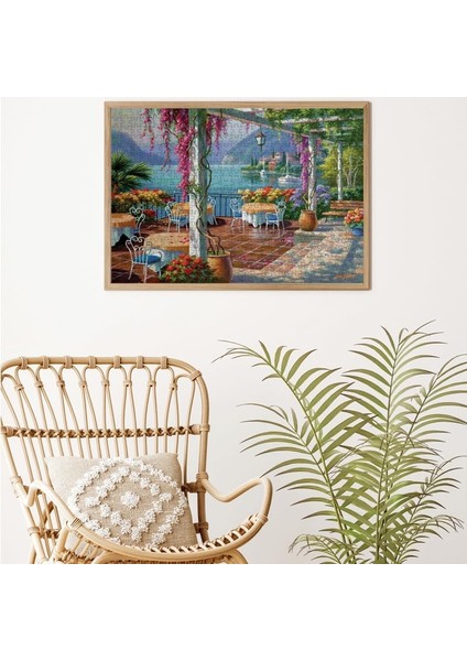 Puzzle - Mor Salkımlı Teras / 500 Parça, #3578 modelleri