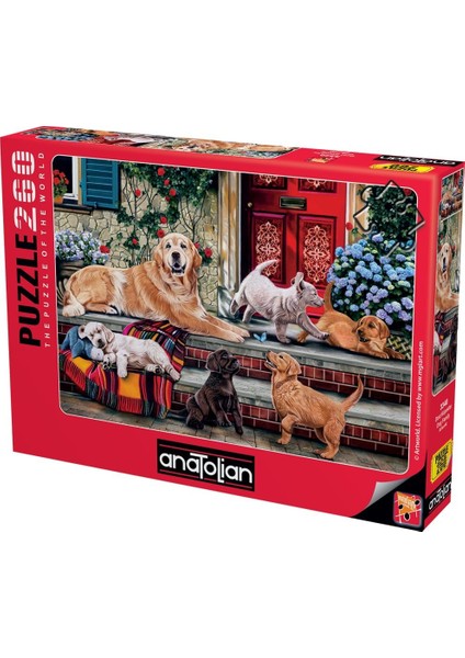 Puzzle - Dost Köpekler / 260 Parça Puzzle, #3340 modelleri