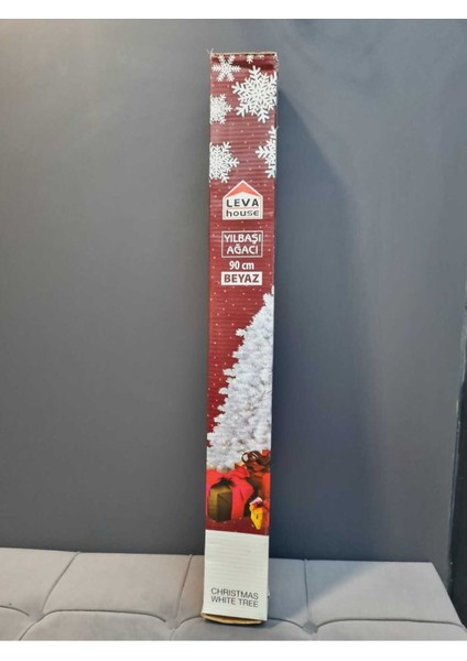 Beyaz 90 cm 76 Dal Çam Ağacı, Doğal ve Şık Yılbaşı Dekoru Seçeneği modelleri