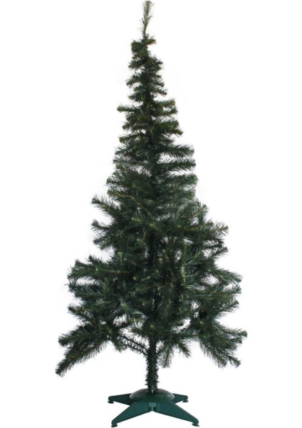 Yeşil Ayaklı Yılbaşı Çam Ağacı 90 Cm, Ev Dekoru Için Şık ve Doğal Seçenek