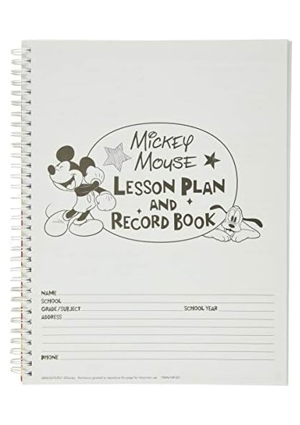 (Mouse) - Eureka 40 Week Lesson Plan And Book, Measures 22CM x 28CM fiyatları