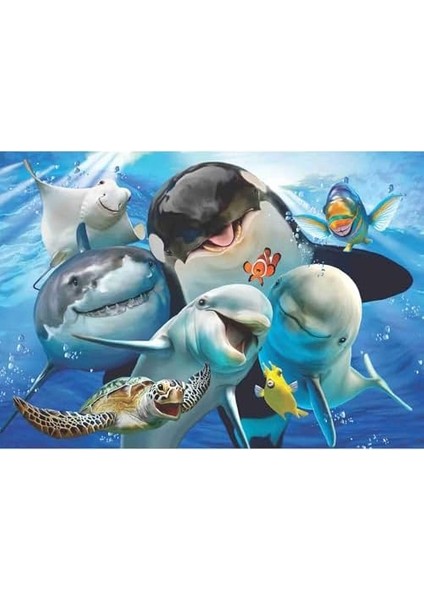 - 3585 Derinlerde Selfie 500 Parça Puzzle