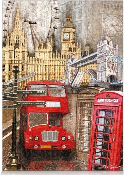 Star Londra, 1000 Parça Puzzle