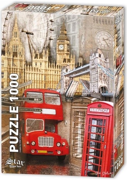 Star Londra, 1000 Parça Puzzle modelleri