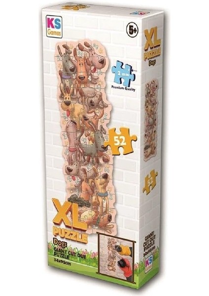 Xlpuzzle/yap Boz 52 Parça Dogs/köpekler