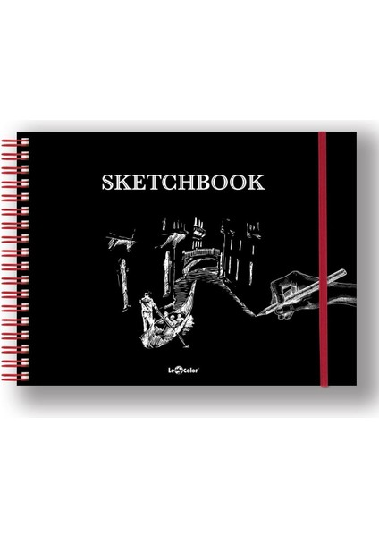 Le Color Çizim Eskiz Defteri Spiralli 120 Gr. Siyah fiyatları