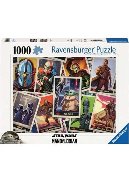 , 1000P Puzzle Mandalorian, Yetişkin Puzzle
