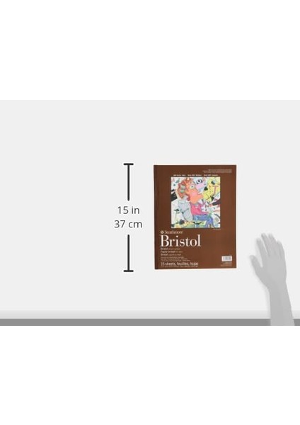 400 Serisi Bristol, 2 Katmanlı Parşömen Kağıdı, 27,9 x 35,6 Cm, Ciltli, 15 Yaprak fiyatları