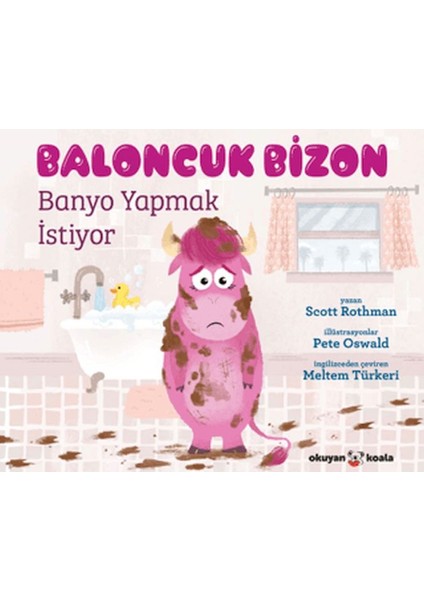 Baloncuk Bizon Banyo Yapmak Istiyor