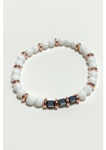 Ieg Sedef Doğaltaş Bileklik 6 mm