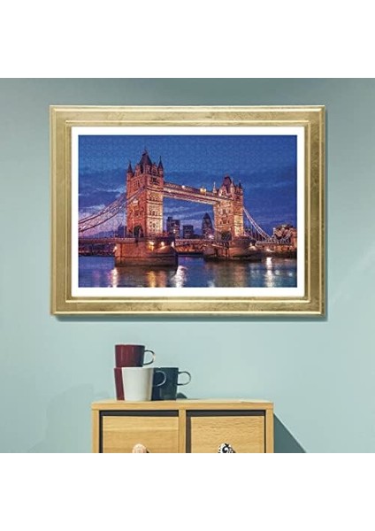 - 1000 Parça Hq Yetişkin Puzzle - Tower Bridge At Night
