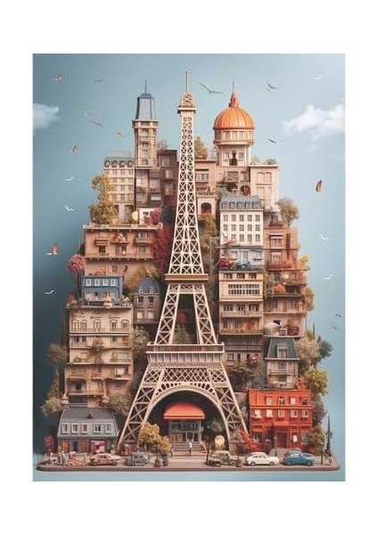 Puzzle - Eyfel / 1000 Parça Puzzle, 1168 fiyatları
