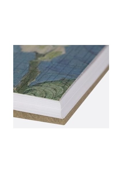 Almond Blossoms, Van Gogh 1890, A4 Eskiz Defter Iı, Çizgisiz, 50 Sayfa, 100 Gram, Beyaz Renk, Spiralli, modelleri