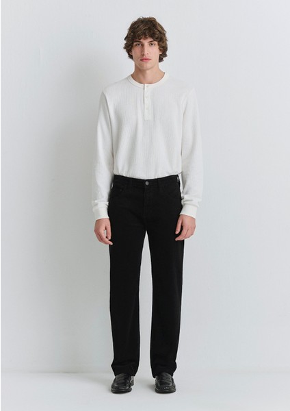 Lisbon Siyah Kadife Pantolon 0010039-30269