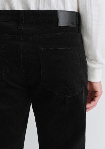 Lisbon Siyah Kadife Pantolon 0010039-30269