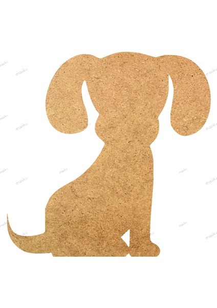 10'lu Paket Ahşap Duvar Dekoru - ST_0056 - 8 x 8 cm