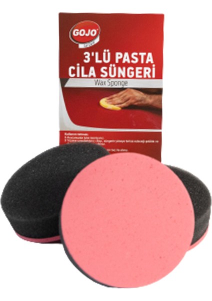 Gojo Pasta Cila Süngeri 3'lü (3 Adet) fiyatları