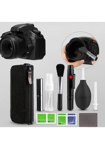Profesyonel Optik Temizlik Seti – Kamera, Dürbün ve Teleskop Uyumlu Lens Temizleme Kiti indirimleri