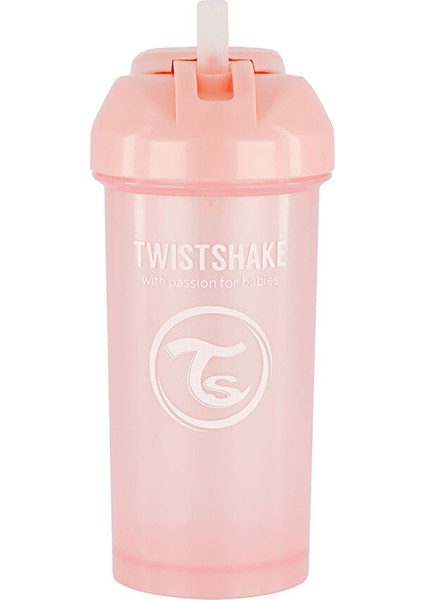 Pipetli Alıştırma Bardağı 6+M Pembe 360 ml (5 Adet)