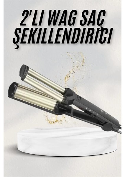 Bfs Saç Şekillendirici Wag Maşa Su Dalga Maşası Tüm Saç Tiplerine Uygun fiyatları