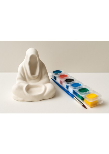 Boyama Seti – Alçıobje Boyama Seti (Fırça, Boya ve Alçı Objeyle Birlikte)