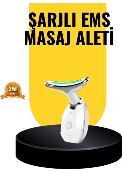 Kablosuz Şarjlı Yüz Masaj Cihazı | Cilt Yenileyici ve Nem Dengeleyici