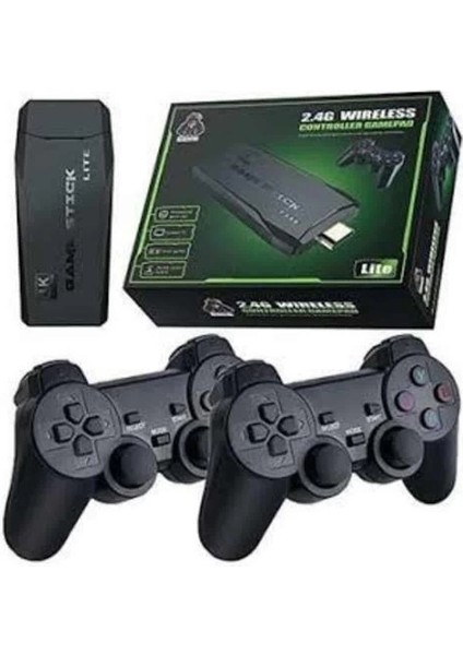 Retro Game Stick Çift Kol Kablosuz Atari Oyun Konsolu 2.4g Uyumlu modelleri