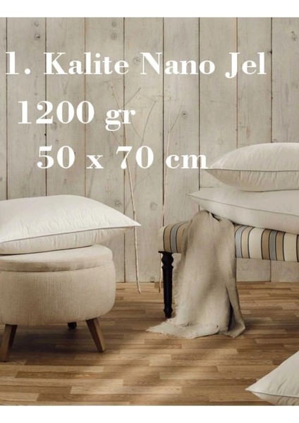 Nano Jel Yastık Rahatlatıcı, Horlatmayan Yüksek Kalite 1200 gr (2 Adet) fırsatları