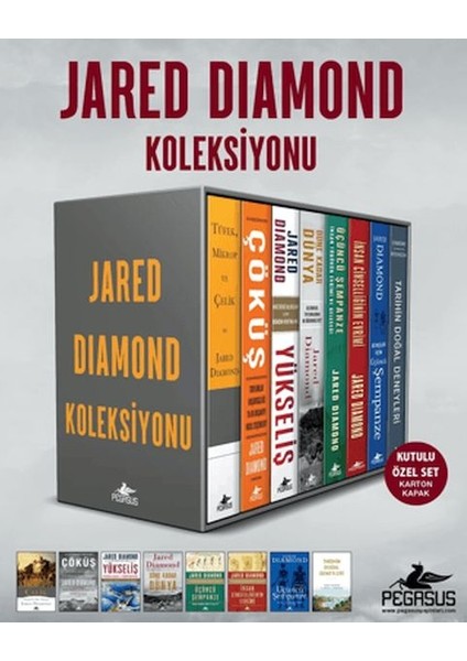 Jared Diamond Koleksiyonu Kutulu Özel Set (8 Kitap)
