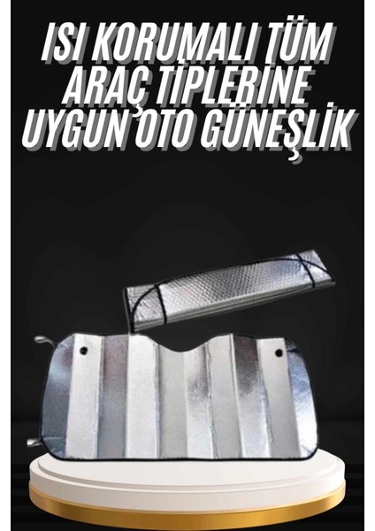 Araç Güneşlik Koruyucu Cam Güneşliği Otomobil Güneşlikleri Katlanabilir