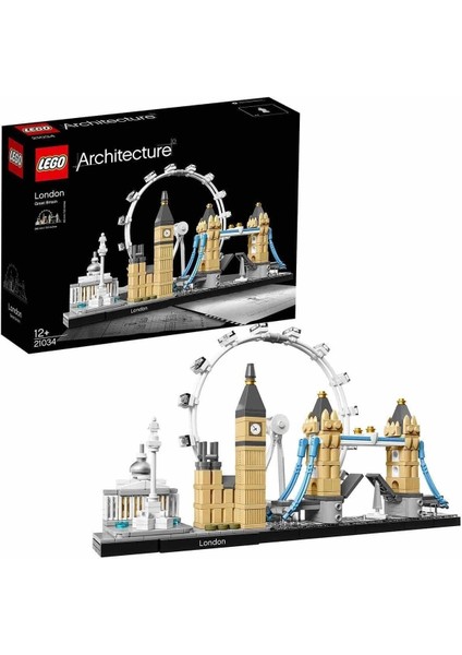 21034 LEGO Architecture - Londra 468 Parça +18 Yaş