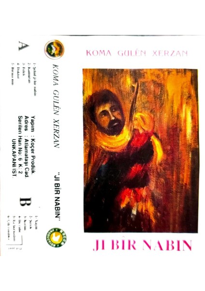 Kolma Gulen Xerzan - Jı Bir Nabın Kaset