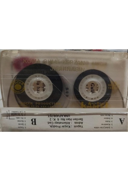 Kolma Gulen Xerzan - Jı Bir Nabın Kaset fiyatları