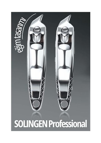 Hsnet Eğimli Tırnak Makası 2 Li Set Solingen Profesyonel - BI001V-4XRK50