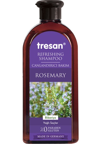 Biberiye Canlandırıcı Bakım Şampuanı 300 ml 4 Adet